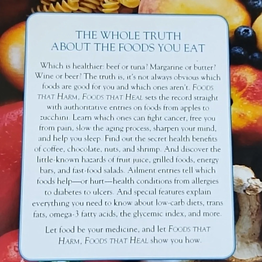 Barnes & Noble Foods That Harm Foods That Heal Readers Digest An A-Z Guide